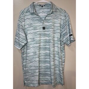 Bad Birdie Men's‎ Rip Drives Mint Golf Polo Size Medium